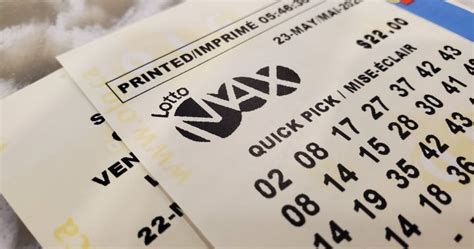 lotto max ticket deadline.